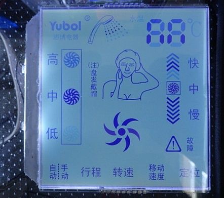 淋浴房FSTN液晶屏